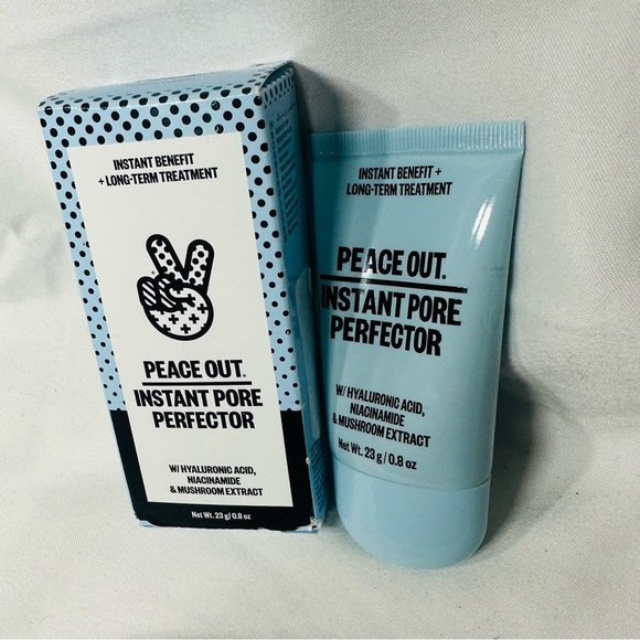 Peace Out Instant Pore Perfector 0.8 oz NIB Blurs Pores Reduce Redness Full Size - Picture 1 of 4